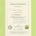Certificat de Formation Fleurs de Bach Niveau 3