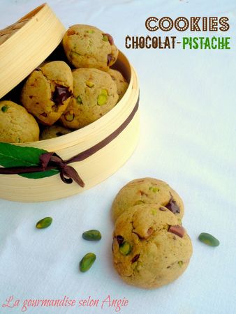 cookies pistache chocolat 1