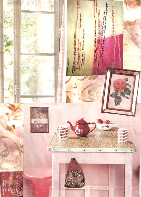 Du rose tout doux en déco