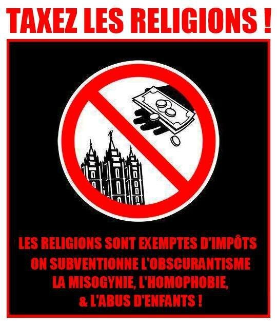 taxer religions
