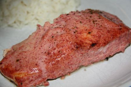 filet de saumon au tandoori