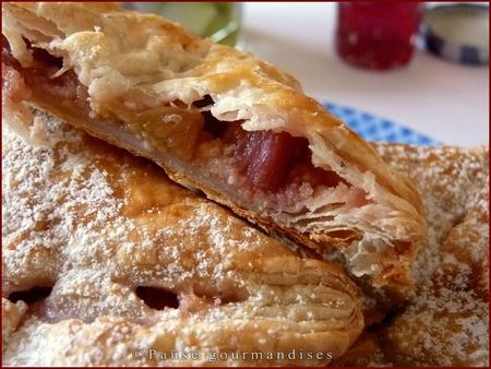 Paniers feuilletés rhubarge & gelée de groseilles (23)