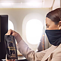 Etihad présente son masque pour les passagers premium