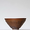 A jian persimmon-glazed tea bowl, southern song dynasty (1127-1279)