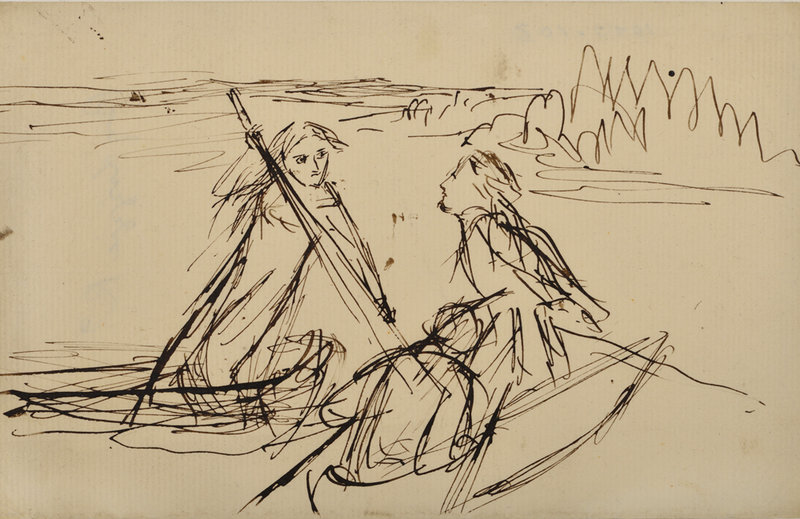 two_men_in_a_boat_and_a_woman_punting_c