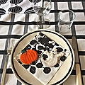 table Halloween
