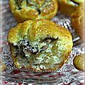 Muffins aux girolles et maroilles