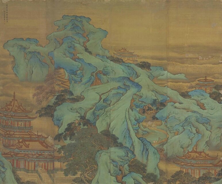 Christie S Announces Highlights From Asian Art Week Alain R Scroll Mounted For Framing Ink And Color On Silk 78 5 8 X 95 ¾ In 199 243 Cm Dated Spring First Month Yihai Year 1755