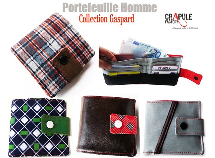 Portefeuille homme collection GASPARD