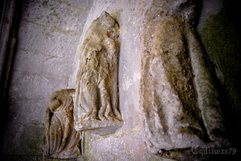 Tombeau d'Aénor de Chatellerault mère d'Aliénor d'Aquitaine Abbaye saint-vincent Nieul sur l'Autise (8)