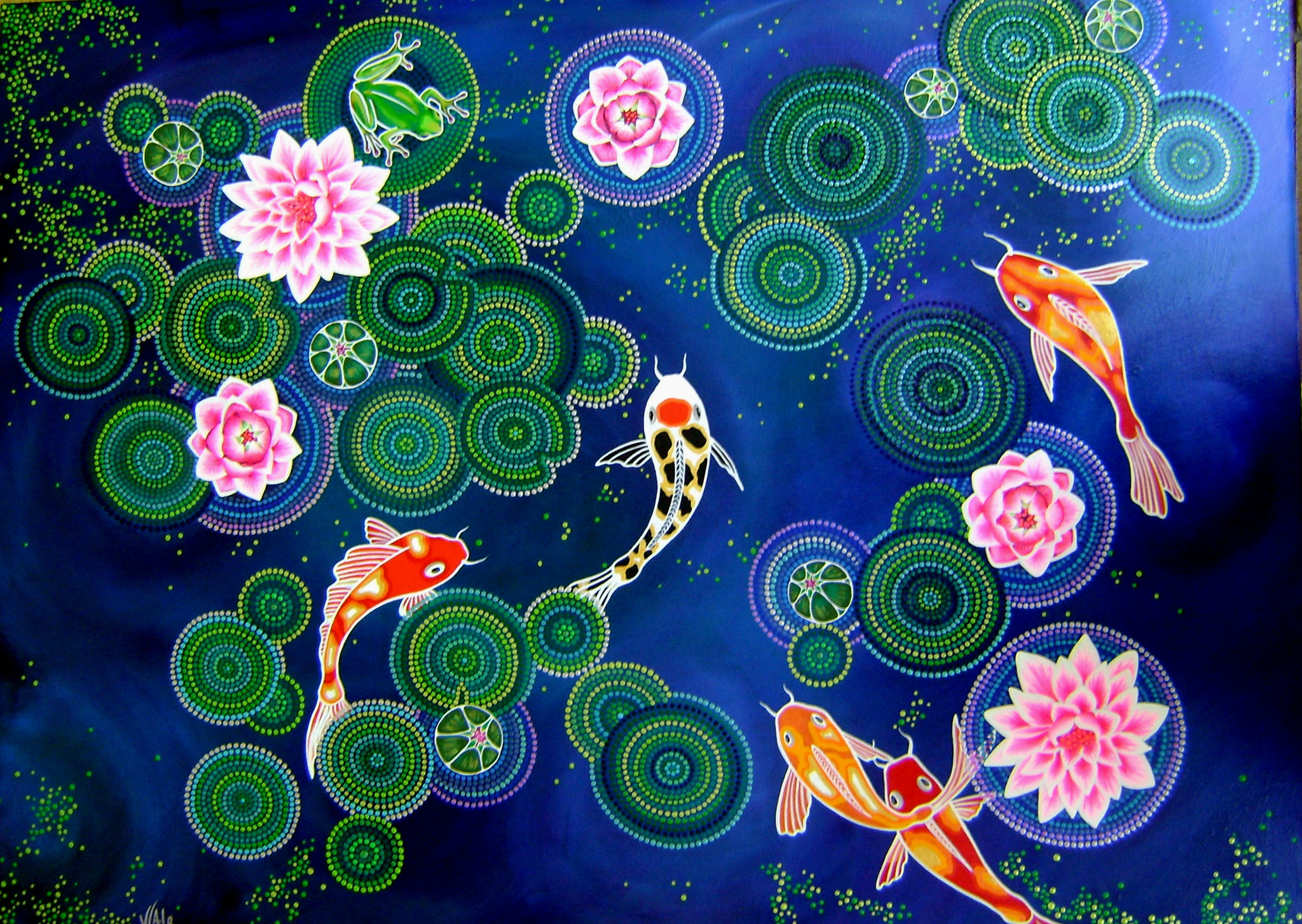 autour de l'étang... Album photos Le blog artistique de Valérie