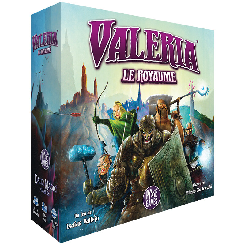 Boutique jeux de société - Pontivy - morbihan - ludis factory - Valeria Le royaume