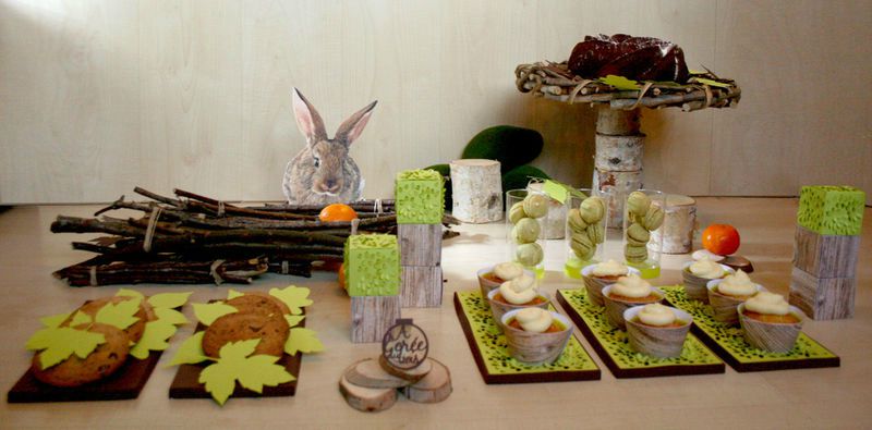 Sweet Table Decorations Pour Table Gourmande Theme Noel Nature Fete Une Surprise Recettes Et Idees D Animations