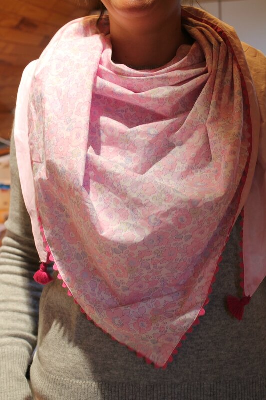 Foulard Liberty Caro