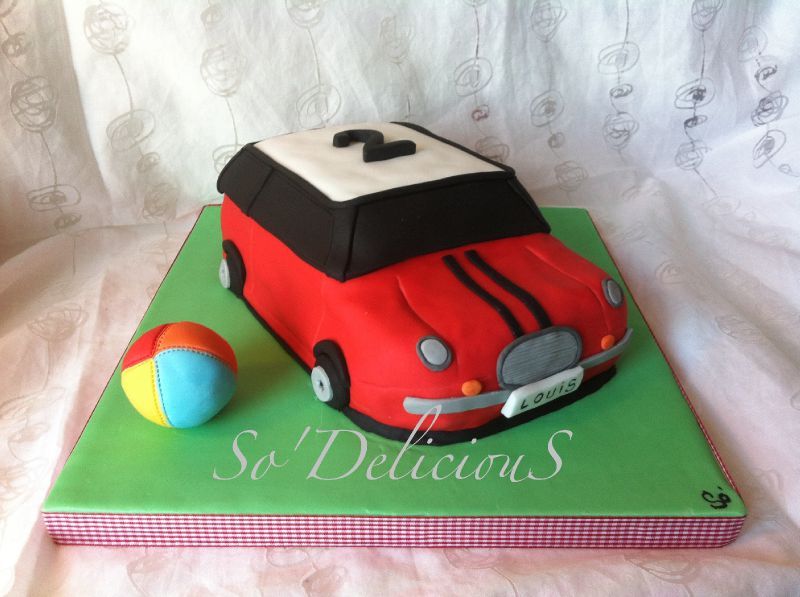 Gateau Mini Cooper So Delicious