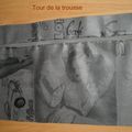 Tuto trousse de toilette ronde....