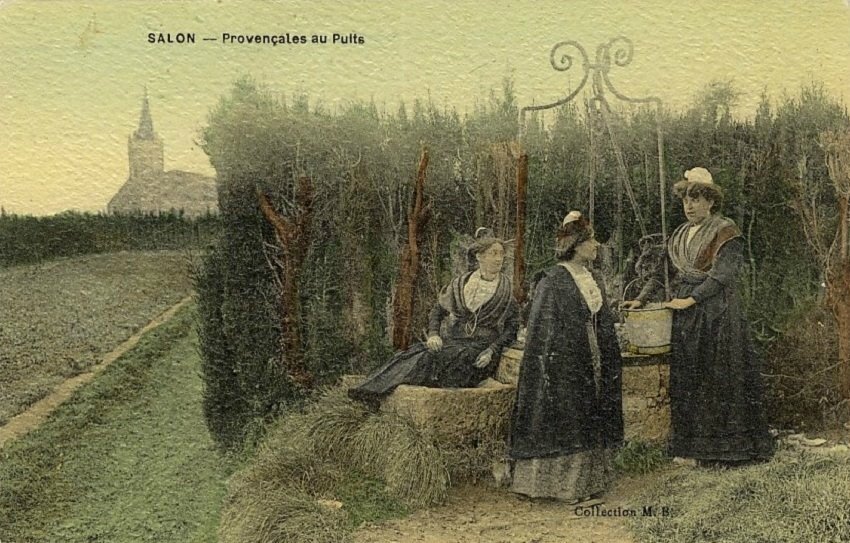 Provençales au puits