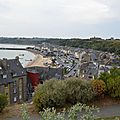 Cancale vue de la pointe du Hock