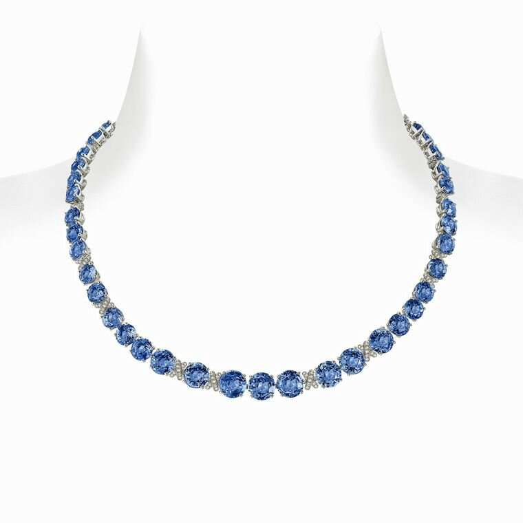 Chaumet high jewellery Liens Ceylon sapphire - Alain.R.Truong