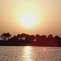 Couché de soleil sur Le Bassin d'Arcachon