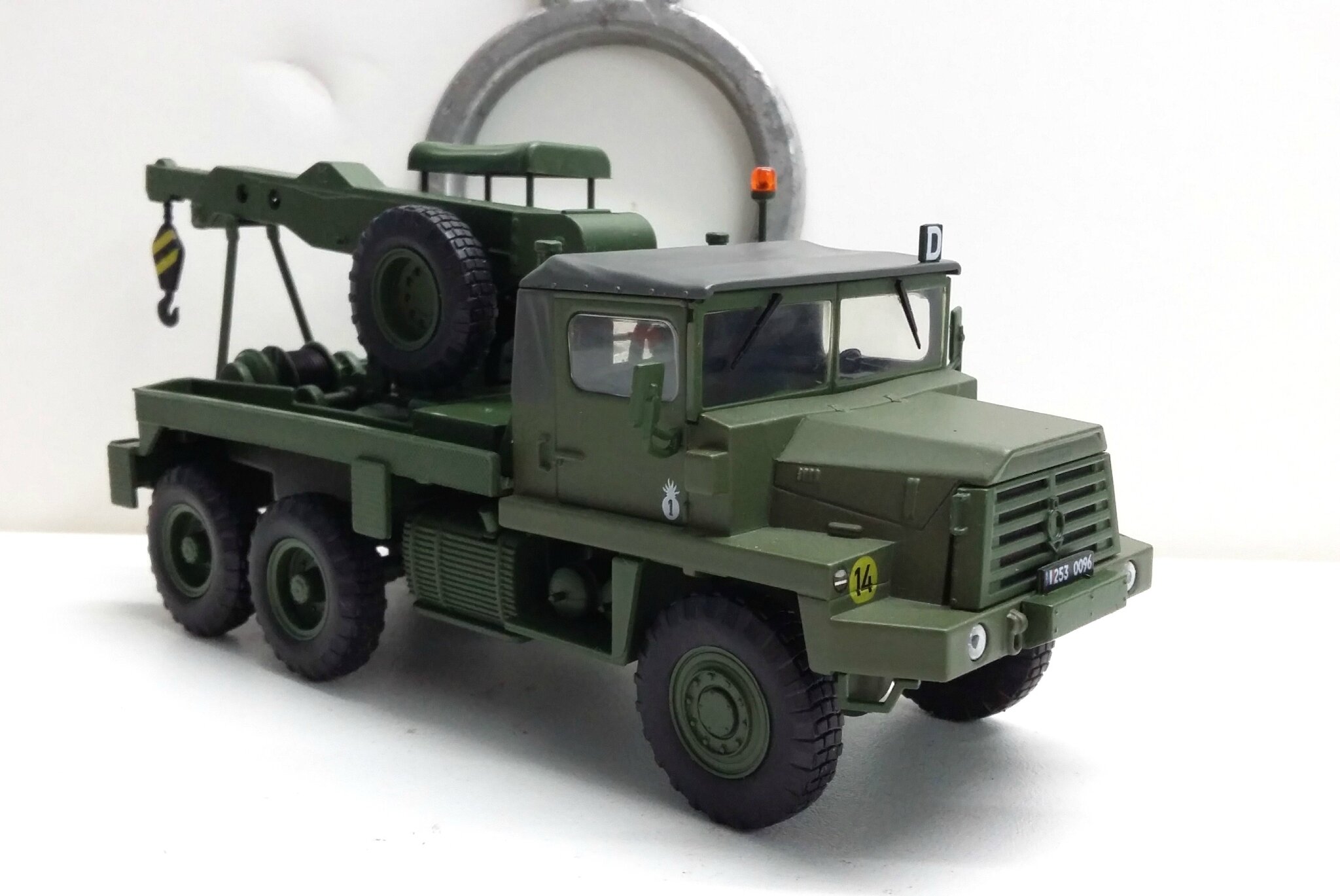 Berliet GBC 8KT CMD dépanneuse. Collection Berliet Hachette. #4. 1/43 ...