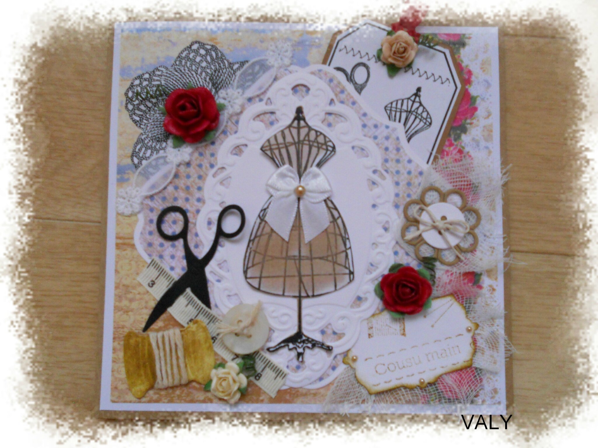 Carte Couture Les Creations De Valy