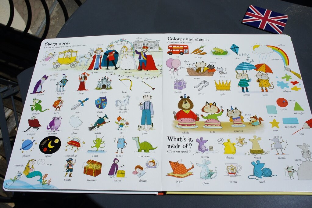 Usborne autocollant livre anglais Livre d'images à colorier les activités  de l'éducation - Chine Enfants lisant un livre et livre éducatif en anglais  prix