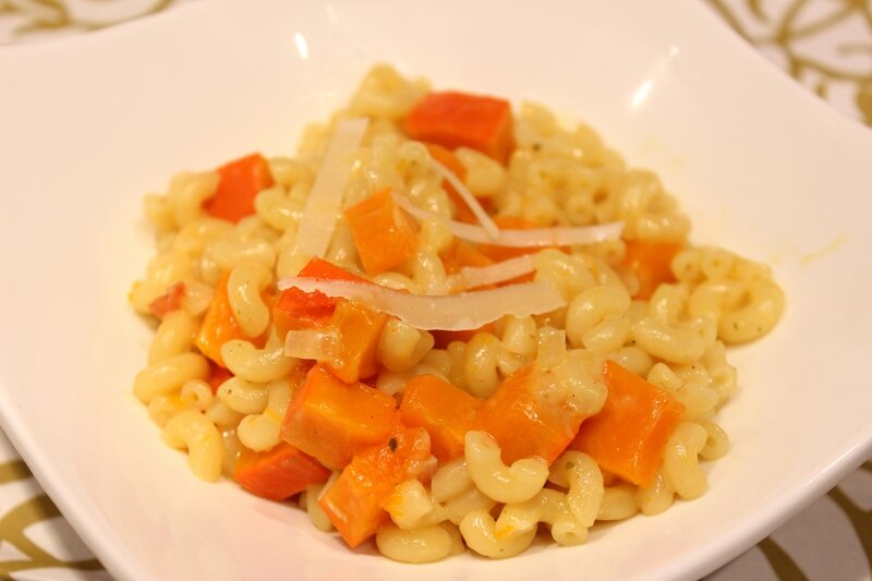 Risotto De Coquillettes Au Potimarron Pour Ceux Qui Aiment