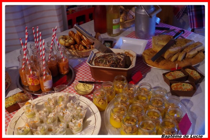 BUFFET APERITIF / COCHON DE LAIT ET BUFFET DESSERTS DU BAPTEME - Quand