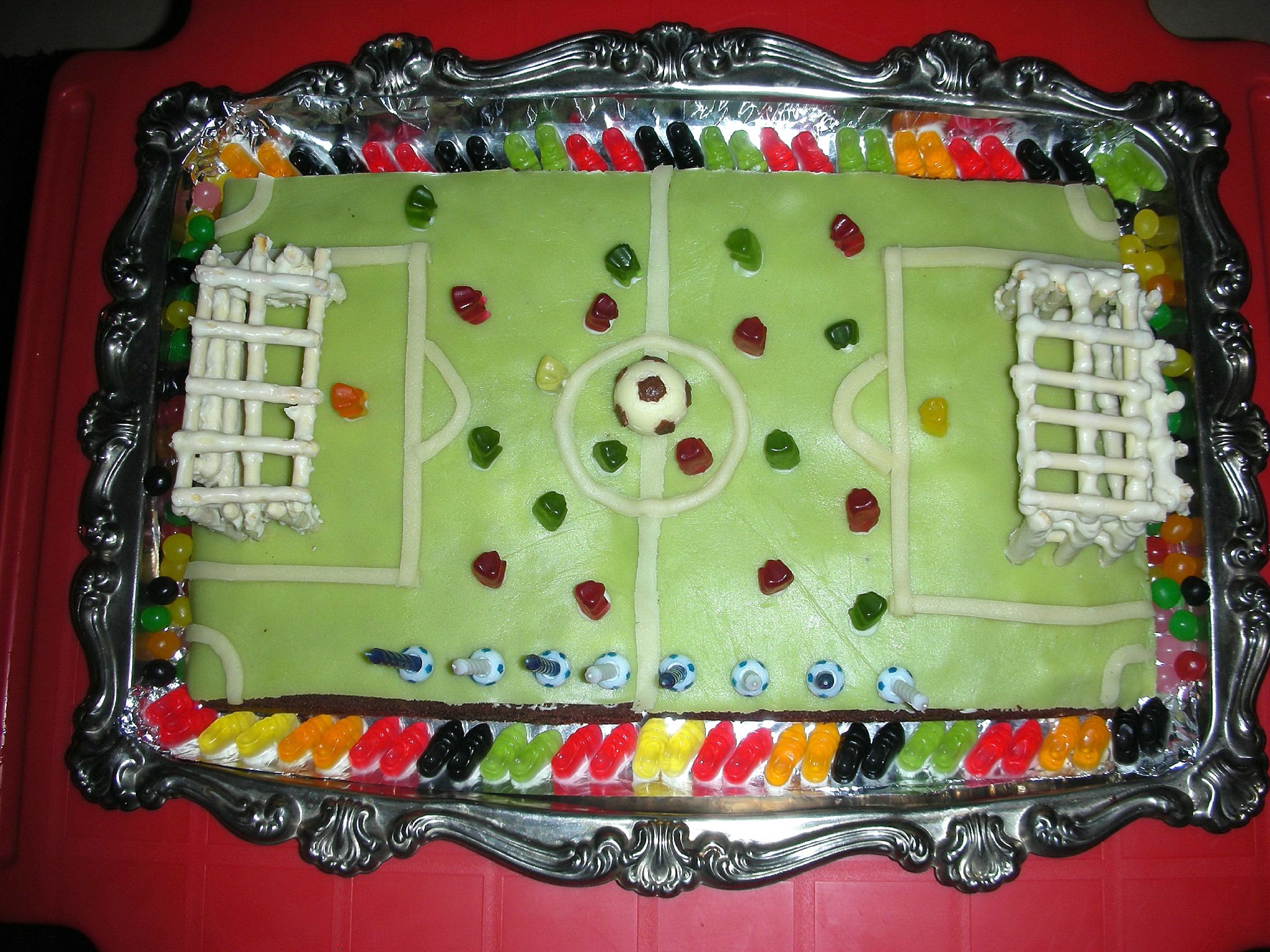 Gateau D Anniversaire Match De Foot La Maison Feerique