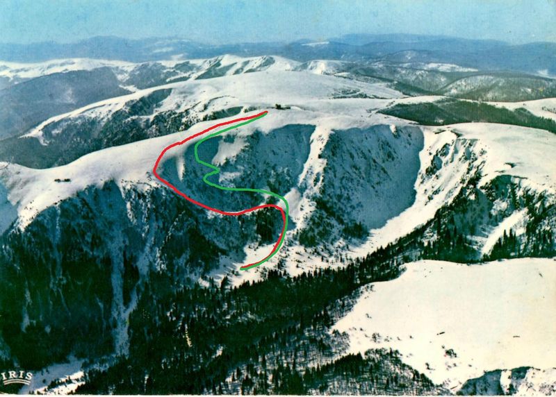 La descente alpine du Hohneck en 1931 - Vosginisme & Randonnée