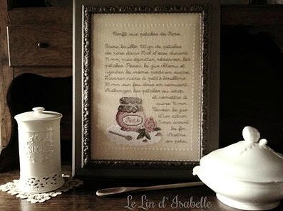 recette rose