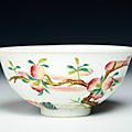 Chinese porcelain bowl, mark of xianfeng (1851/61) and of the period