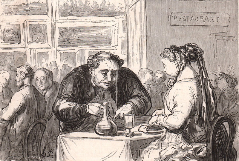 daumier restaurant 1868