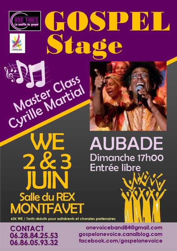 MASTER CLASS CYRILLE MARTIAL