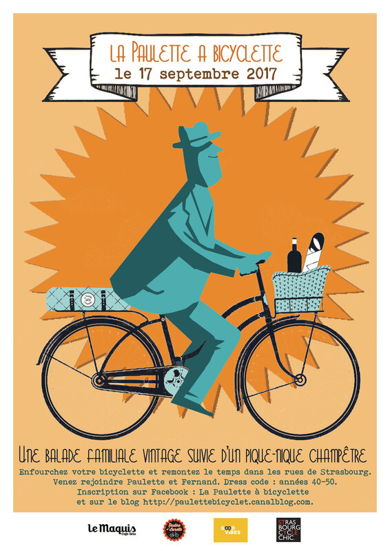 a bicyclette paulette velo