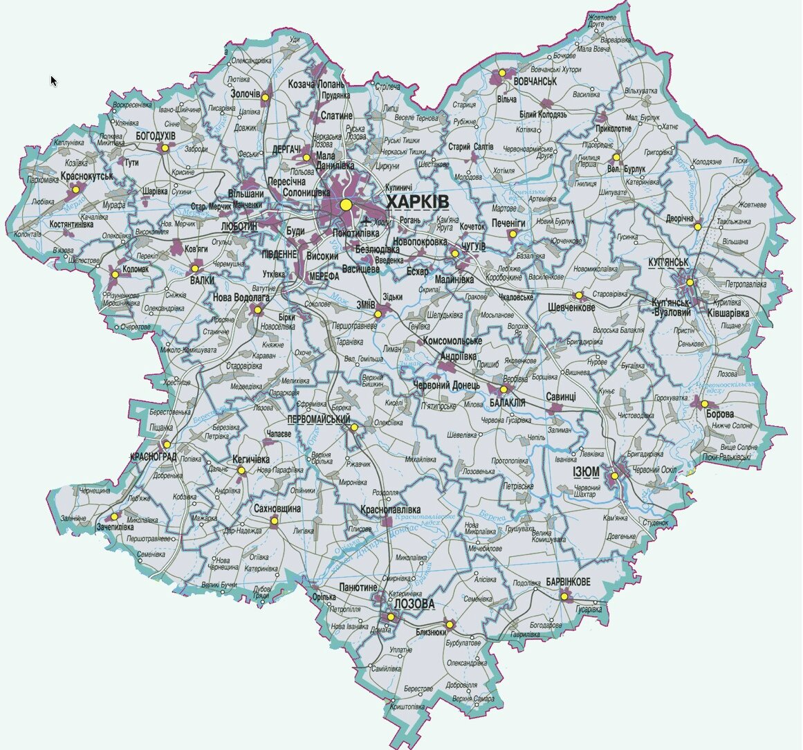 Карта калужской области с районами и деревнями и дорогами подробная