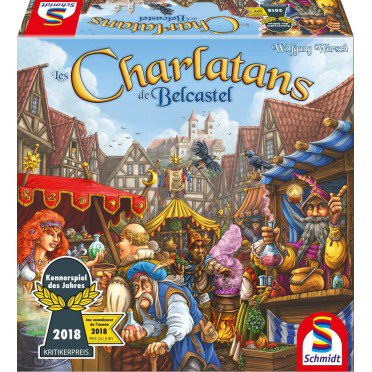 Boutique jeux de société - Pontivy - morbihan - ludis factory - Les Charlatans de Belcastel