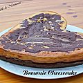 Brownie cheesecake - ronde interblog #18