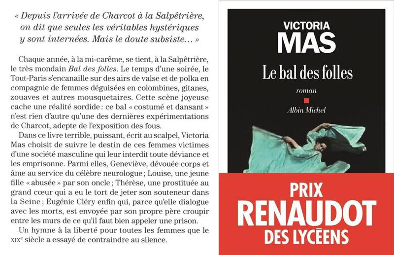 Le Bal Des Folles Résumé Complet Le Bal des folles, de Victoria Mas - Chez Plouf