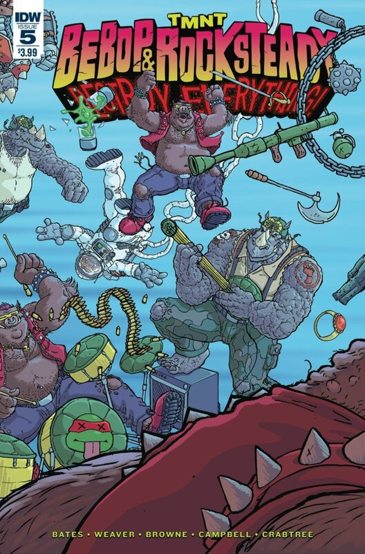 IDW TMNT bebop & rocksteady destroy everything 05