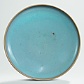 A Jun dish, Jin-Yuan dynasty (1115-1368)