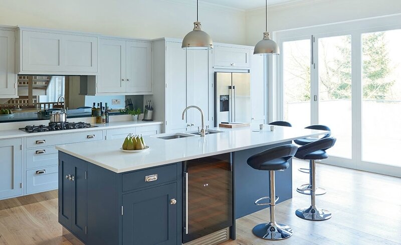 blue-kitchen-white-counter