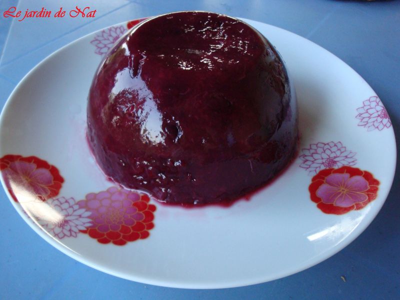 Compote cerisebanane Le jardin de Nat.