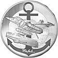 Le spitfire - avion rafale monnaie de 10€ argent