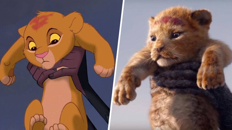 roi lion - DA vs Film