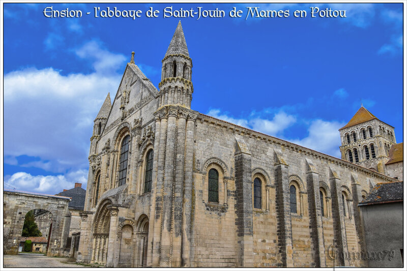 Ension - l’abbaye de Saint-Jouin de Marnes en Poitou