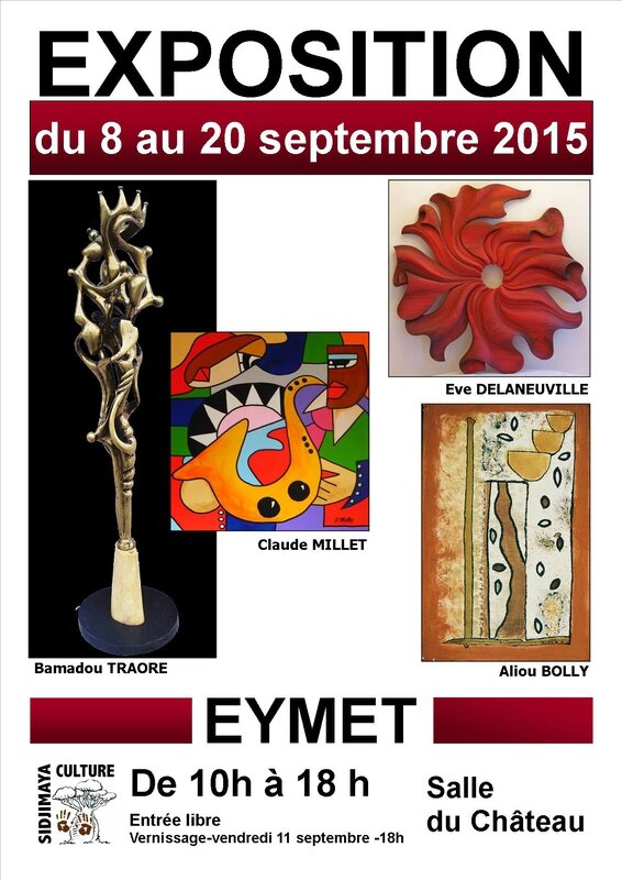 SC affiche expo Eymet 2015