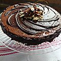 Gâteau au chocolat/amandes