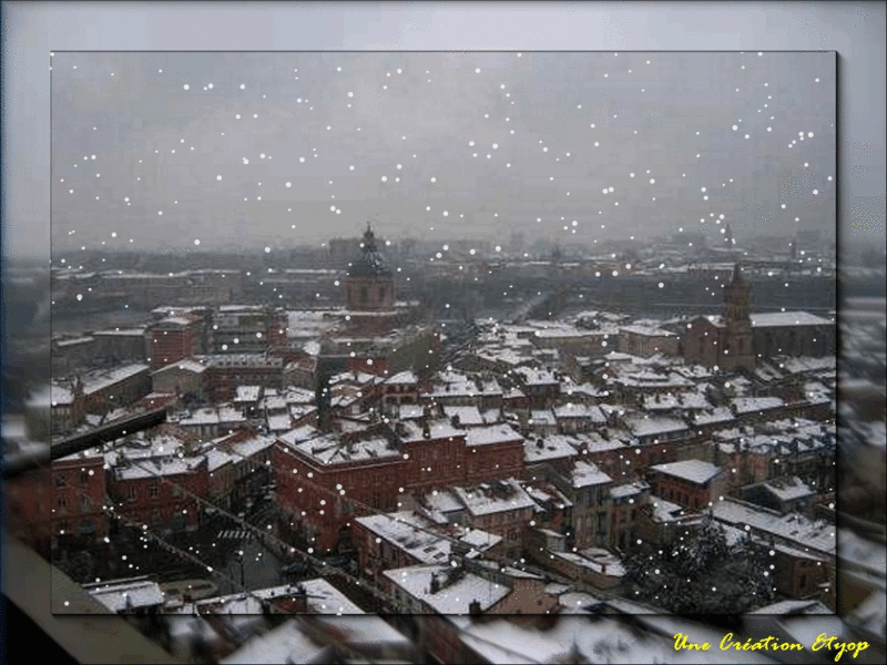 Toulouse sous la neige 2023